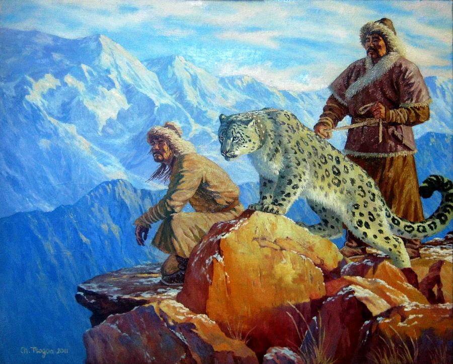 hunting-with-snow-leopard-tsogbayar-chuluunbaatar